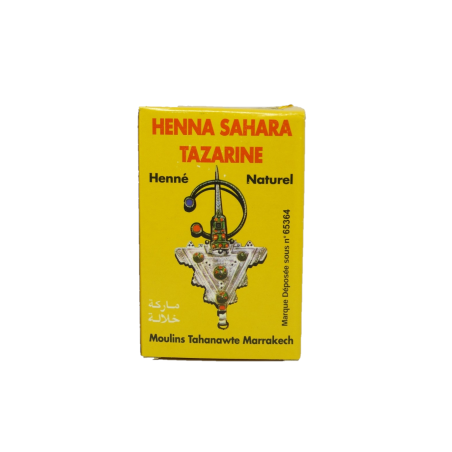 Le Henné Tazarine - Red Hot Tazarine Teint de légumes et de Henne   Disponible sur Yumibio.com