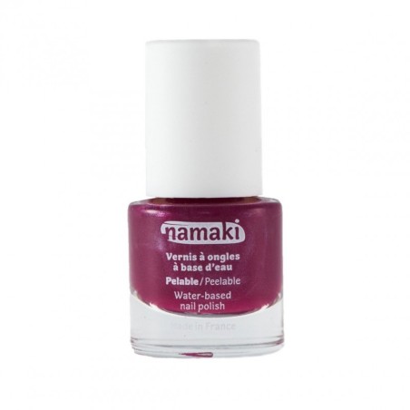 Nail Polish Water-based - Strawberry Namaki Tricks for children  Available on Yumibio.com