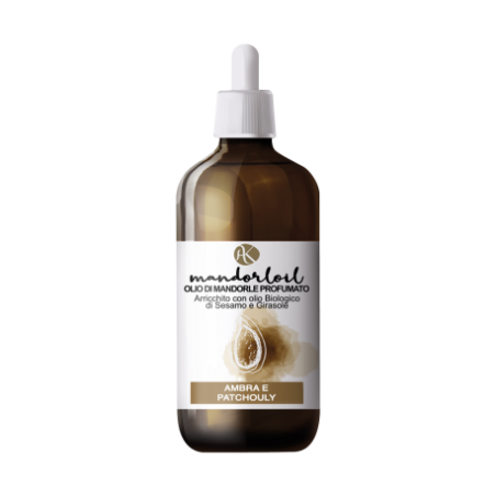 Organic Almond oil - Scented Amber and Patchouli Alkemilla Oils and Butters  Available on Yumibio.com