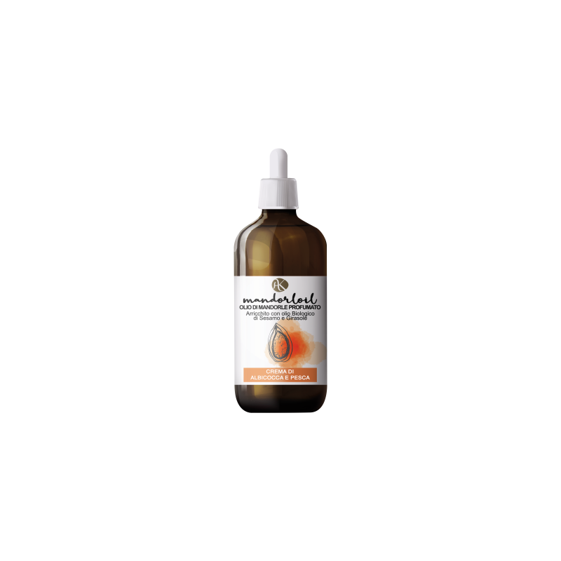 Organic Almond oil - Scented Cream of Apricot and Peach Alkemilla Oils and Butters  Available on Yumibio.com