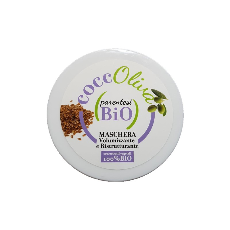 Masque pour les Cheveux Volumisant et à la Restructuration Parentesi Bio Les masques   Disponible sur Yumibio.com