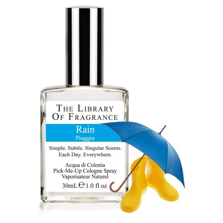 Natural Scent - Rain The Library of Fragrance Perfumes  Available on Yumibio.com