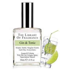 Natural Perfume - Gin & Tonic The Library of Fragrance Perfumes  Available on Yumibio.com