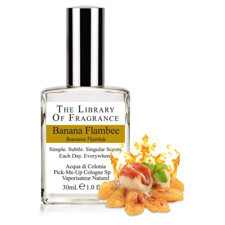 Natural Perfume - Banana Flambé The Library of Fragrance Perfumes  Available on Yumibio.com