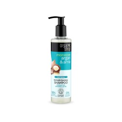 Organic Shop  Shampoo Nutriente con Olio di Argan ed Amla  Shampoo Capelli Secchi e Trattati