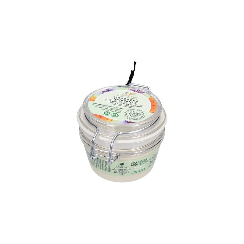 Masque pour les Cheveux Hydratant indien Figue et au Safran Le Erbe di Janas Les masques   Disponible sur Yumibio.com