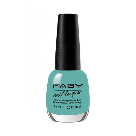 Émail Bleu Aigue-Marine - Madame Jekyll Faby Nails Les émaux   Disponible sur Yumibio.com