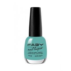 Blue Enamel Aquamarine - Madame Jekyll Faby Nails Enamels  Available on Yumibio.com