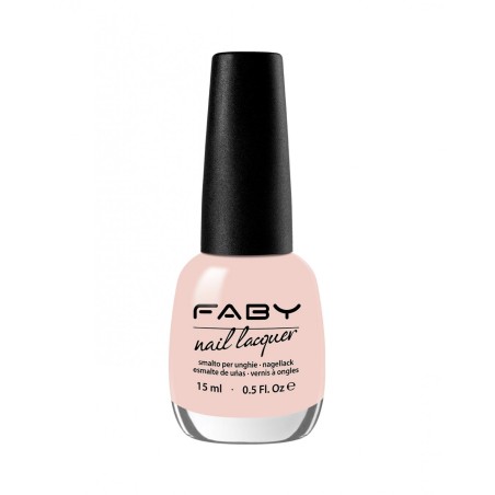 Pink Nail Polish Nude - Dawn Faby Nails Enamels  Available on Yumibio.com