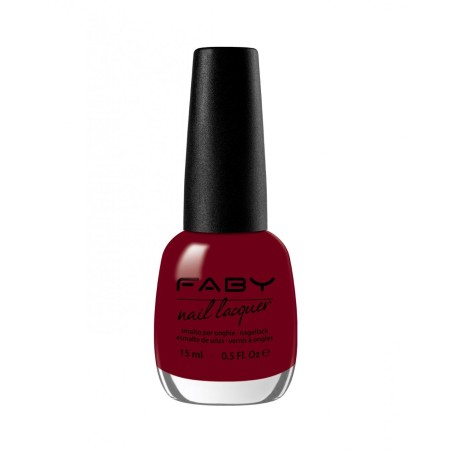Enamel Red Sangria - Words, words... Faby Nails Enamels  Available on Yumibio.com