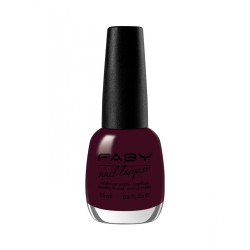 Émail Rouge, Bourgogne - L'Éternité Faby Nails Les émaux   Disponible sur Yumibio.com