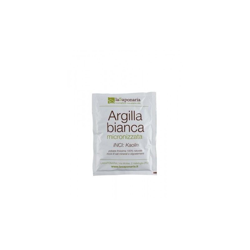 L'argile blanche en Poudre La Saponaria L'argile   Disponible sur Yumibio.com