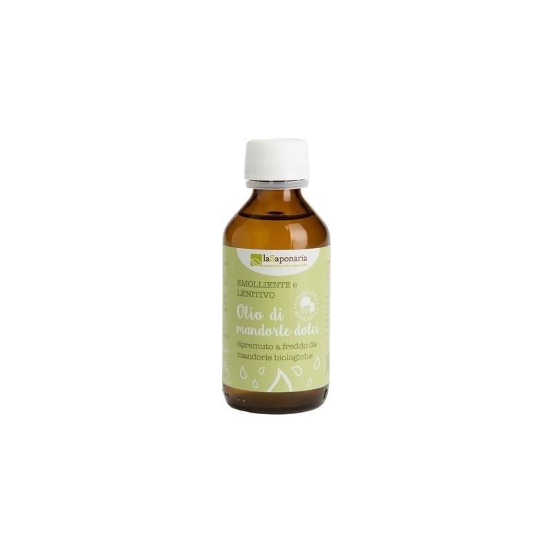 L'huile d'Amande douce Bio La Saponaria Huiles et de Macération   Disponible sur Yumibio.com