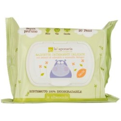 Lingettes Bio Délicat La Saponaria Le Nettoyage Du Corps   Disponible sur Yumibio.com