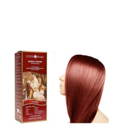 Solid Vegetable Cream - Henna Copper Surya Brasil Dyed vegetables and Henne  Available on Yumibio.com