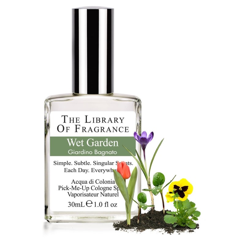 Natural Perfume - Garden Wet The Library of Fragrance Perfumes  Available on Yumibio.com