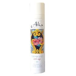 Alia Skin Care  Crema Viso Anti-Age con Acido Ialuronico e Malva  Anti-Age