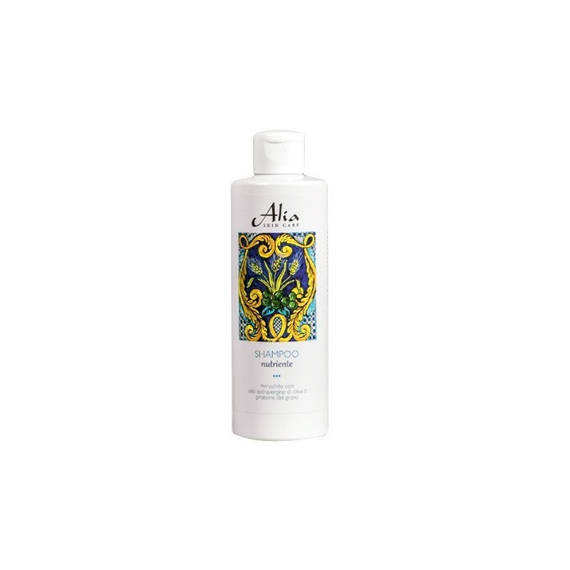Alia Skin Care  Shampoo Nutriente con Proteine del Grano  Shampoo Capelli Secchi e Trattati