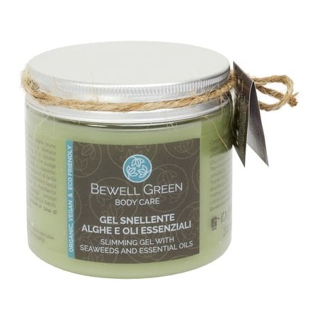 Bewell Green  Gel Snellente Alghe e Oli Essenziali  Anticellulite Bio