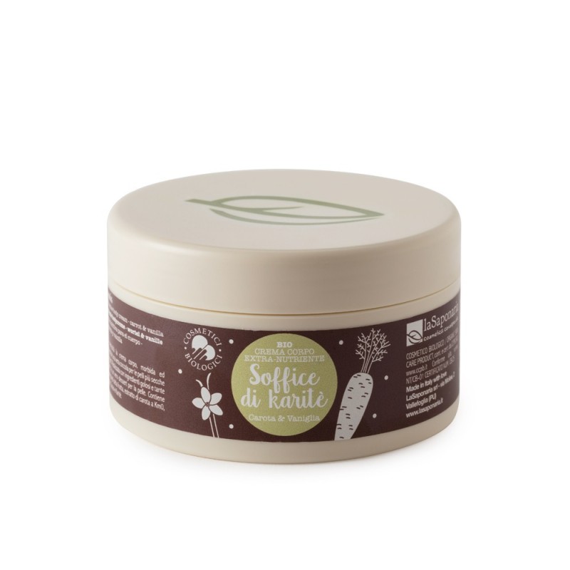 Crème corps Nourrissante - Beurre Doux La Saponaria Crèmes Organiques Pour Le Corps   Disponible sur Yumibio.com