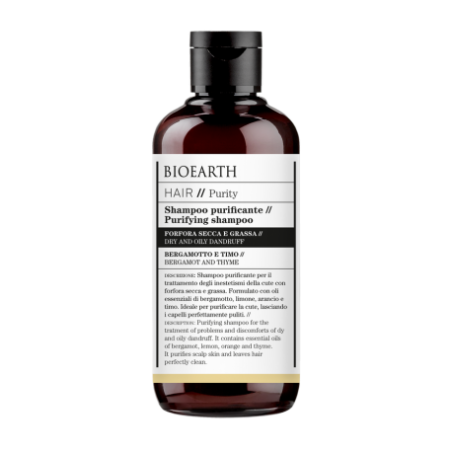 Shampooing Purifiant Anti-Pelliculaire - Cheveux 2.0 Bioearth Shampooing   Disponible sur Yumibio.com