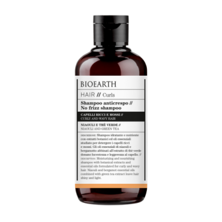 Anti-Frizz Shampoo - Hair 2.0 Bioearth Shampoo  Available on Yumibio.com