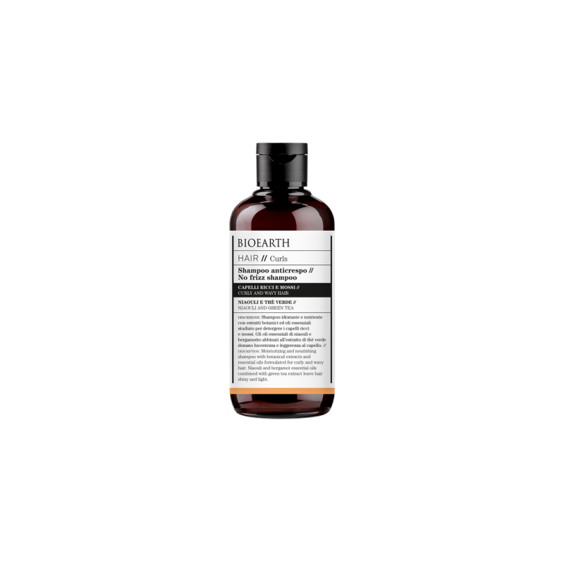 Bioearth  Shampoo Anticrespo - Hair 2.0  Shampoo Capelli Crespi