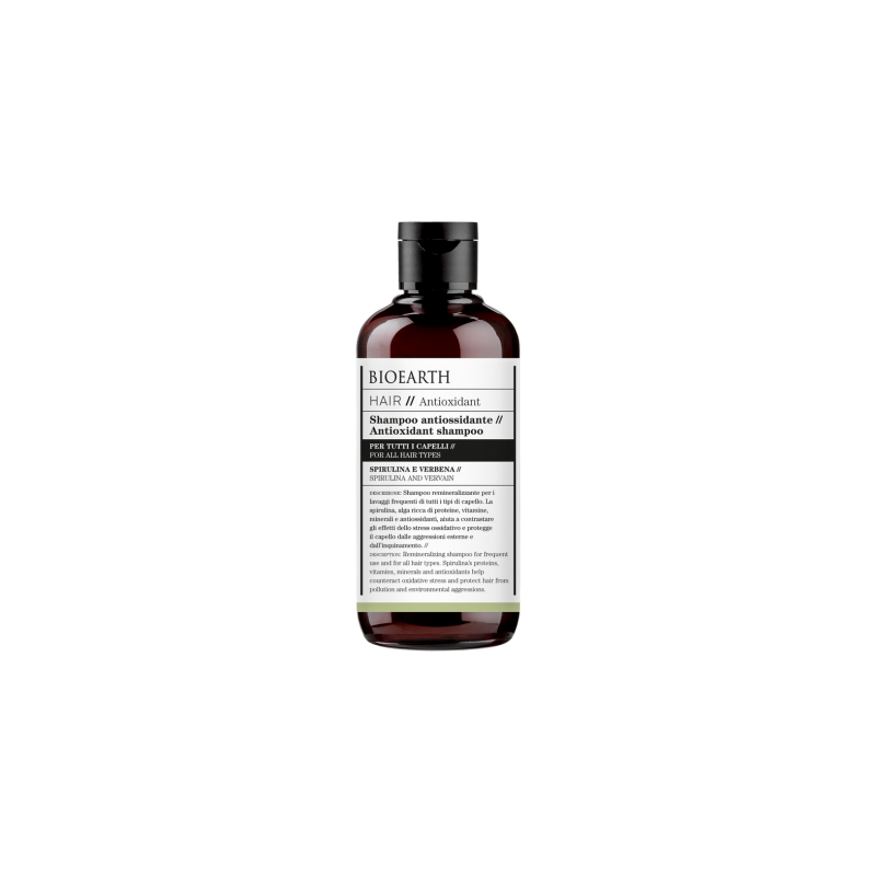 Bioearth  Shampoo Antiossidante - Hair 2.0  Shampoo bio capelli lisci