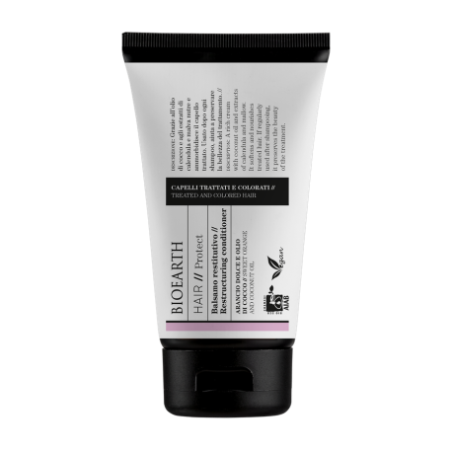 Balm Replenishing - Hair 2.0 Bioearth Conditioner for dry and treated hair  Available on Yumibio.com