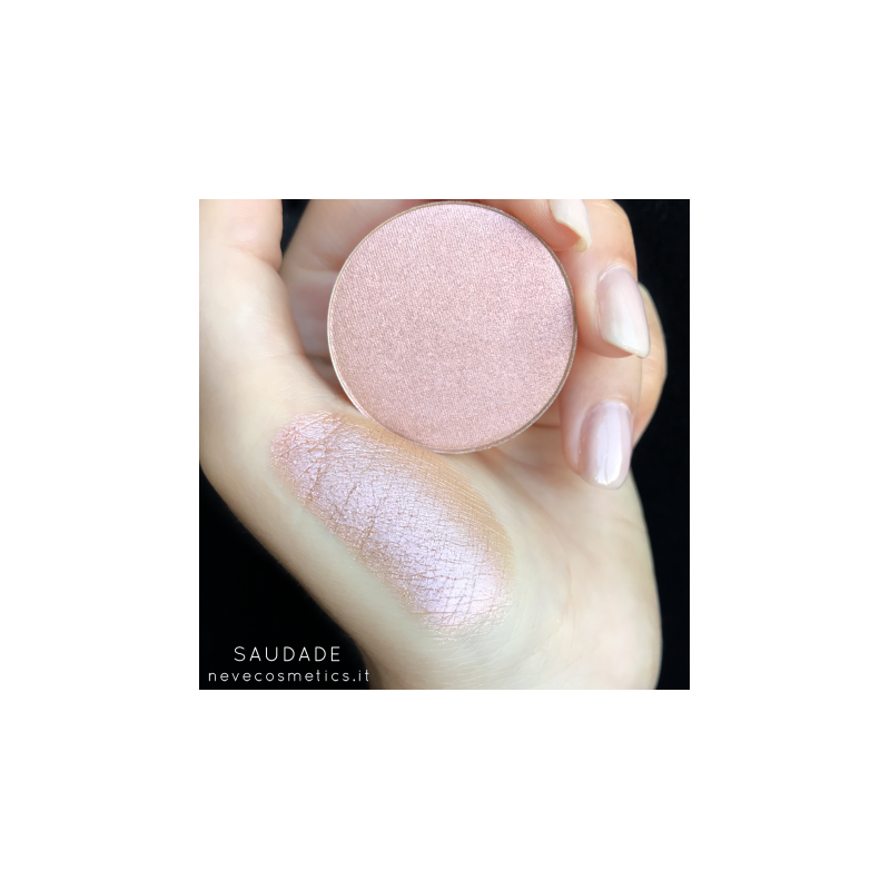 Neve Cosmetics  Ombretto Duochrome Rosa Nocciola - Saudade  Ombretti