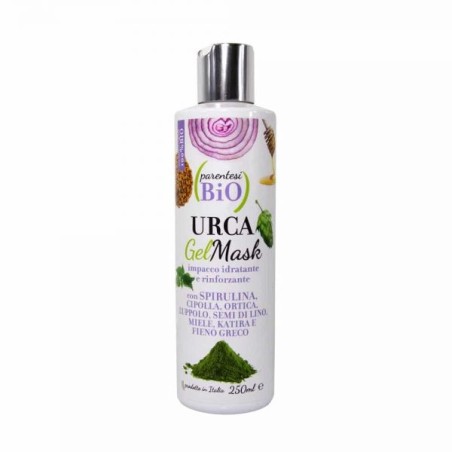 Moisturizing and Firming Gel Mask Urca Parentesi Bio Styling  Available on Yumibio.com