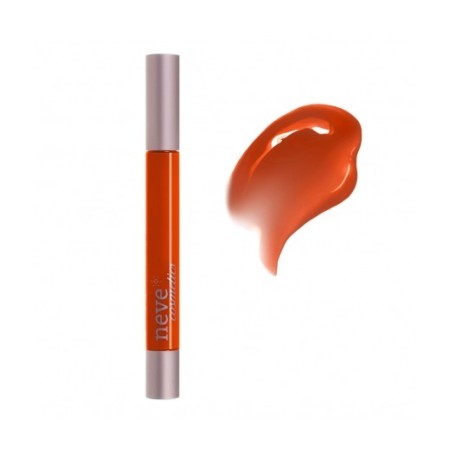 Brillant Naturel Orange - Cha-U-Kao Neve Cosmetics Les lèvres   Disponible sur Yumibio.com