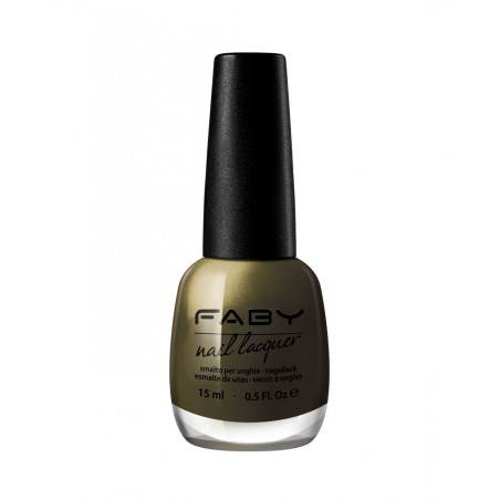 Faby Nails  Smalto Verde Oliva Metallizzato - Stories  Smalti