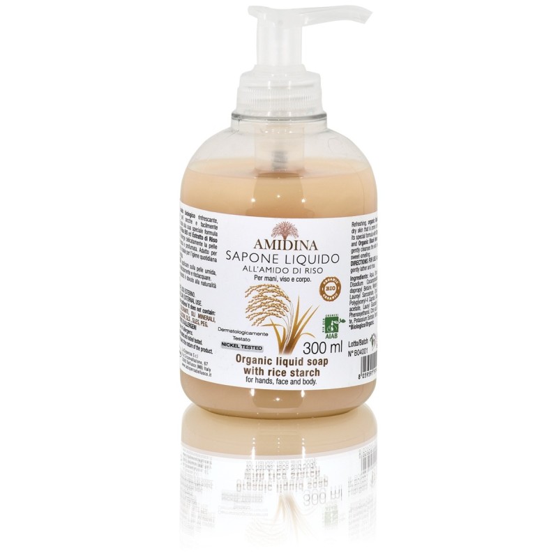Soap Liquid to the Rice Starch Amidina Home  Available on Yumibio.com