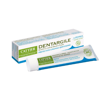 Dentifrice biologique à la Propolis Cattier Dentifrice   Disponible sur Yumibio.com