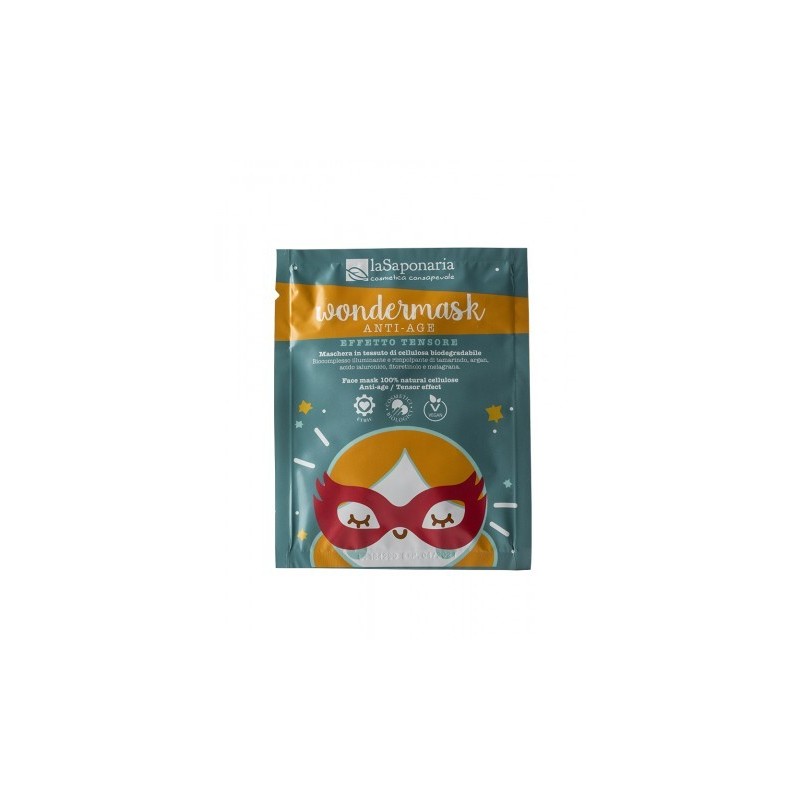 Wondermask - Mask, anti-aging Fabric La Saponaria Masks  Available on Yumibio.com