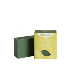 Bio savon de la Méditerranée avec de l'Aloès La Saponaria Sapone Solido   Disponible sur Yumibio.com