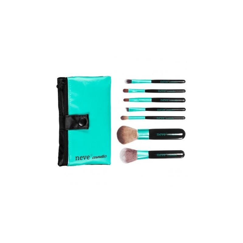 Neve Cosmetics  Set 7 Pennelli Trucco  Pennelli Occhi