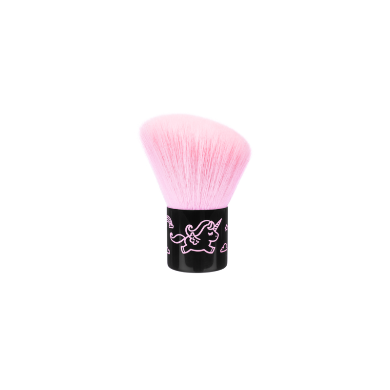 Kabuki Brush Diagonal - Unicornbuki Neve Cosmetics Brushes and Accessories  Available on Yumibio.com