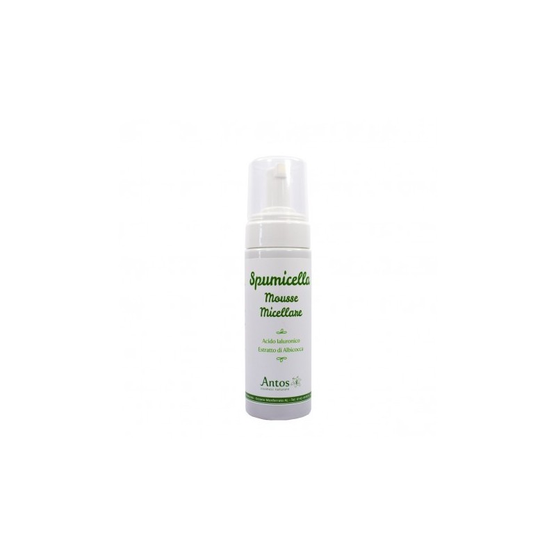Spumicella - Foam containing Natural hyaluronic acid Antos Cosmetici Detergents  Available on Yumibio.com
