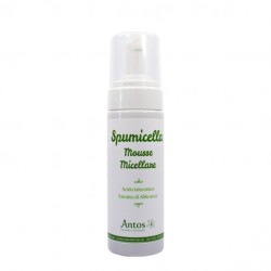 Spumicella - Foam containing Natural hyaluronic acid Antos Cosmetici Detergents  Available on Yumibio.com