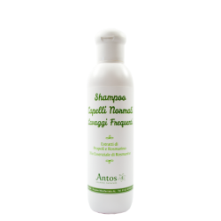 Natural shampoo for normal Hair Antos Cosmetici Shampoo bio straight hair  Available on Yumibio.com