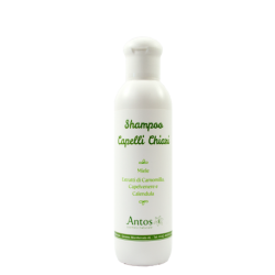 Antos Cosmetici  Shampoo Naturale per Capelli Chiari  Shampoo Capelli Secchi e Trattati