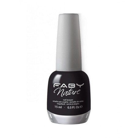 L'Émail Naturel Noir - Poivre Noir Faby Nails Les émaux   Disponible sur Yumibio.com