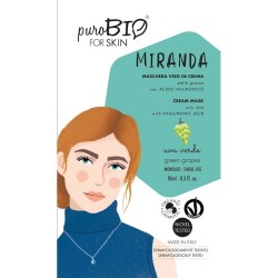Face Mask Oily Skin - Green Grapes Purobio Mask  Available on Yumibio.com