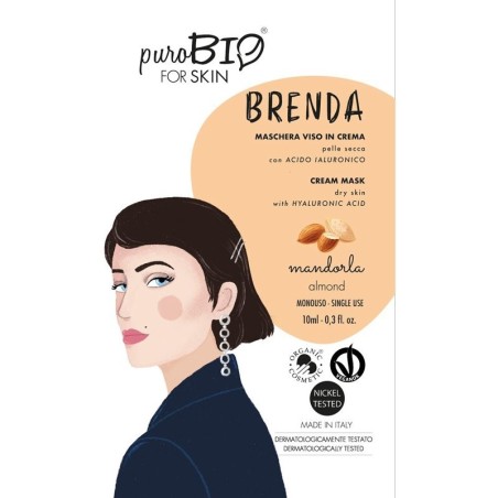 Face Mask For Dry Skin - Almond Purobio Masks  Available on Yumibio.com