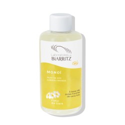 Monoi oil Bio - Flowers of Tiaré Laboratoires de Biarritz Oils and Macerated  Available on Yumibio.com