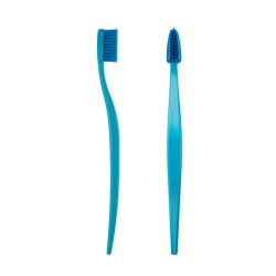 Biodegradable toothbrush for Adults - Blue Biobrush Berlin Toothbrushes  Available on Yumibio.com