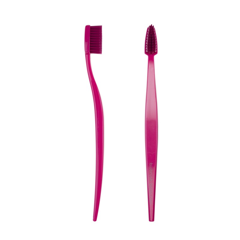 Brosse à dents biodégradable pour les Adultes - Violet Biobrush Berlin Les brosses à dents   Disponible sur Yumibio.com