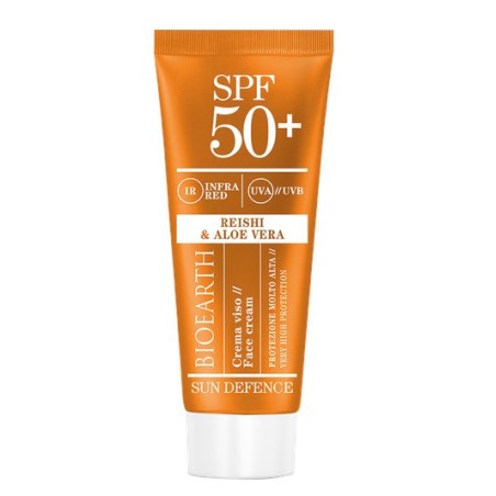 Bioearth  Crema Solare Viso Alta Protezione - SPF 50  Protezione Solare bio